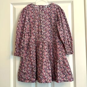 Fall Floral busy bee Size 7 Dress. Worn Once